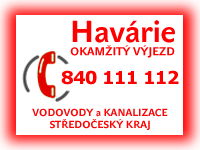 Havárie vody a kanalizace - horká linka